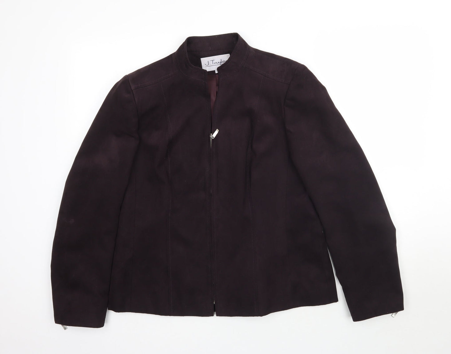 J. Taylor Womens Purple   Jacket  Size 16