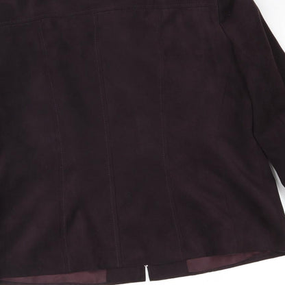J. Taylor Womens Purple   Jacket  Size 16