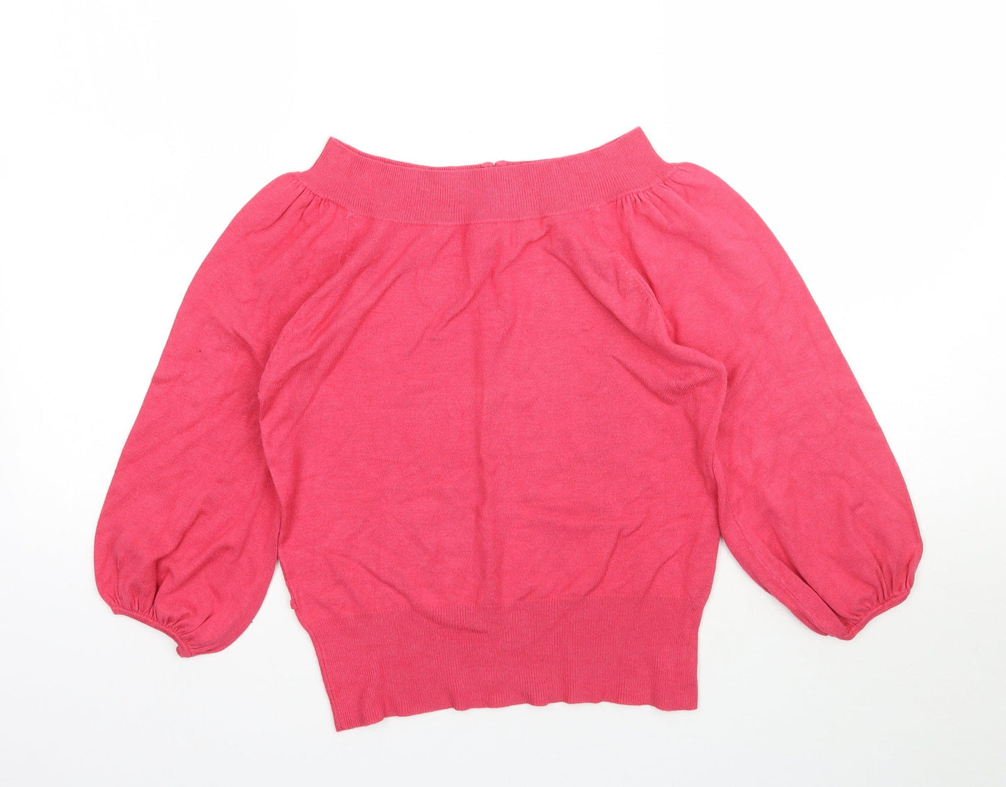 Womens UK Size 10 Atmosphere Pink Basic Blouse