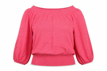Womens UK Size 10 Atmosphere Pink Basic Blouse