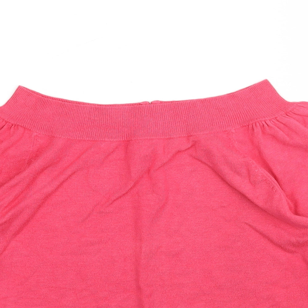 Womens UK Size 10 Atmosphere Pink Basic Blouse