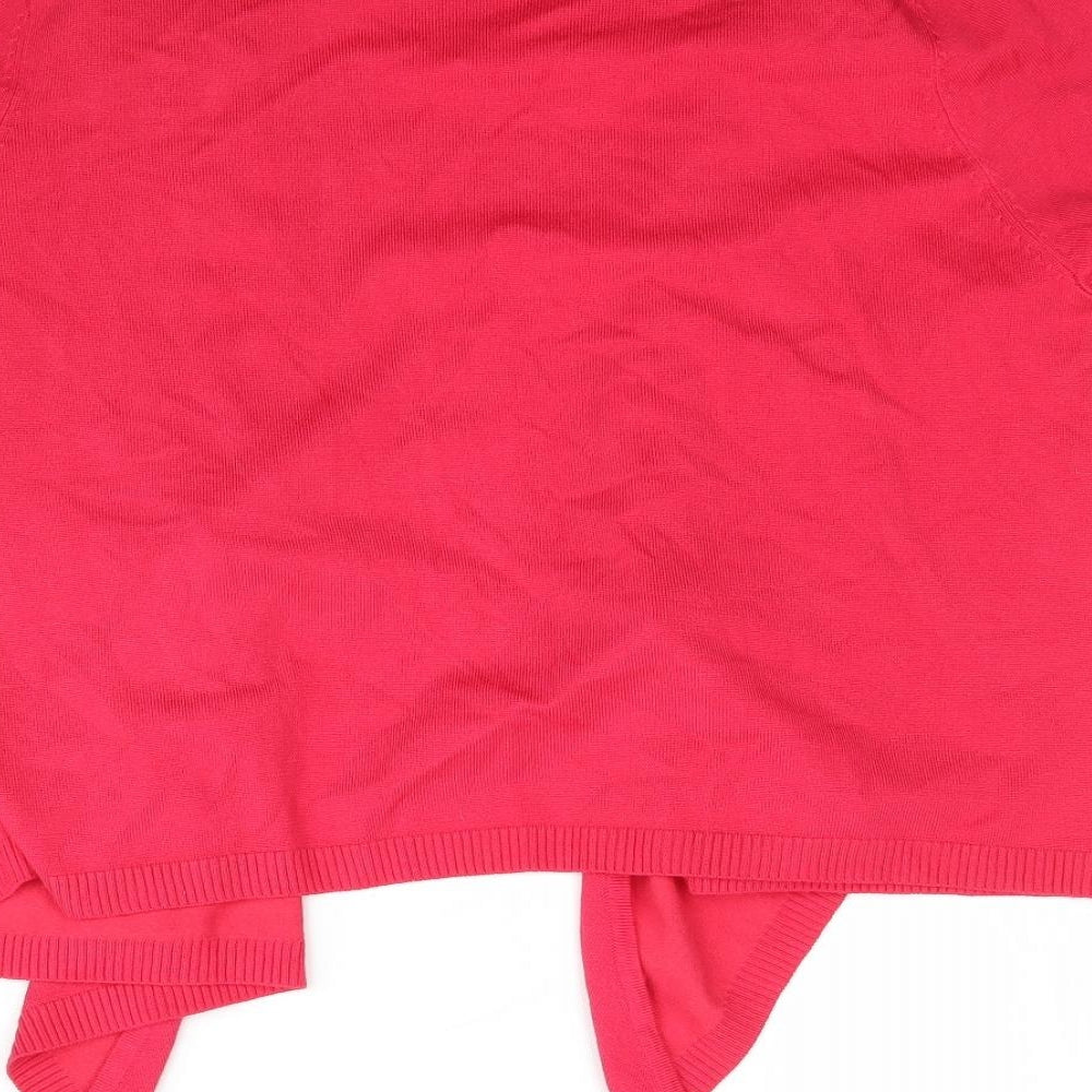 Womens UK Size 18 M&Co Pink Cape Jumper