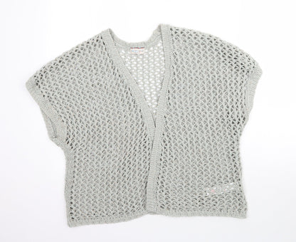 Womens UK Size 16 Marks and Spencer Green Cardigan Jumper
