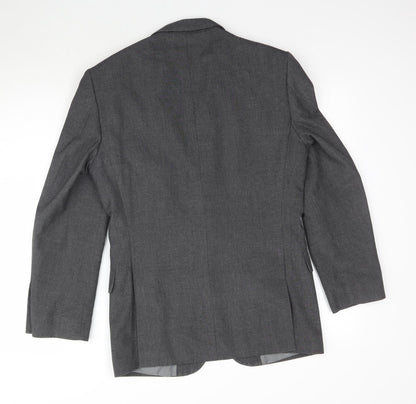 Mens UK Size 34 Marks and Spencer Regular Grey Suit Jacket