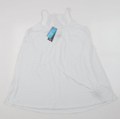 F&F Womens White   Camisole Tank Size M
