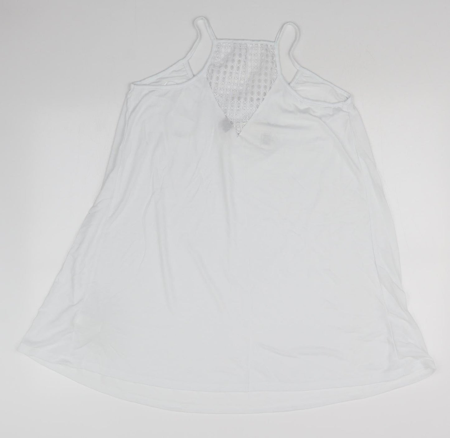 F&F Womens White   Camisole Tank Size M