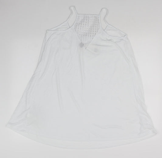 F&F Womens White   Camisole Tank Size M