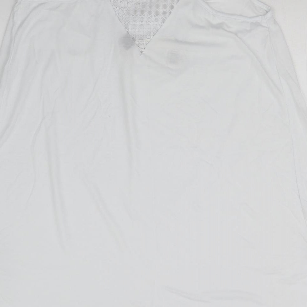 F&F Womens White   Camisole Tank Size M