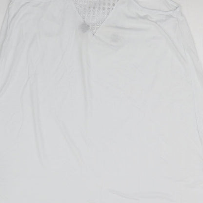 F&F Womens White   Camisole Tank Size M