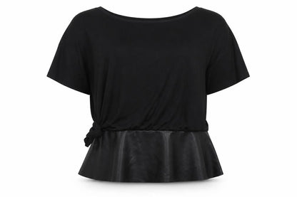 Womens UK Size 16 HEINE Black  T-Shirt
