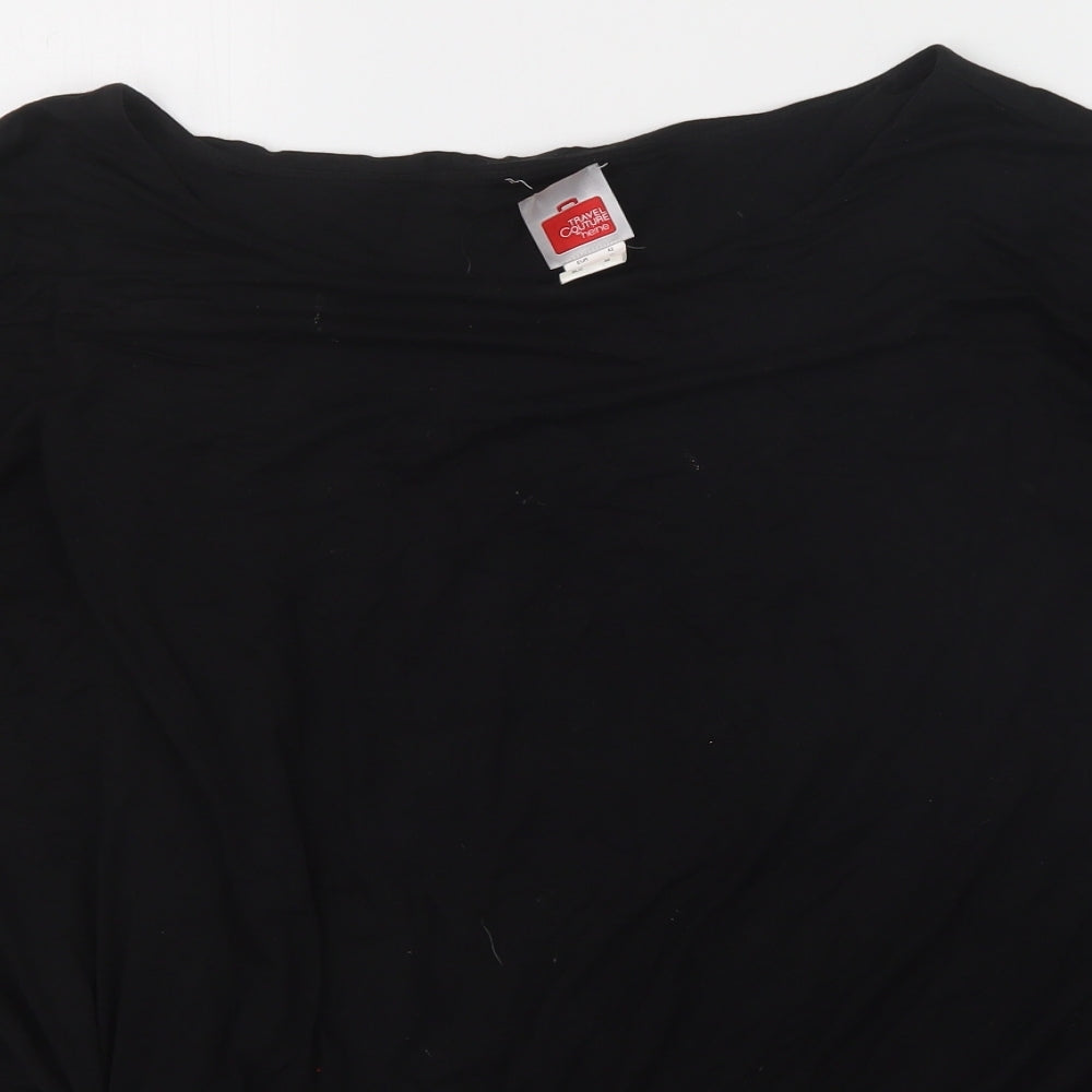 Womens UK Size 16 HEINE Black  T-Shirt
