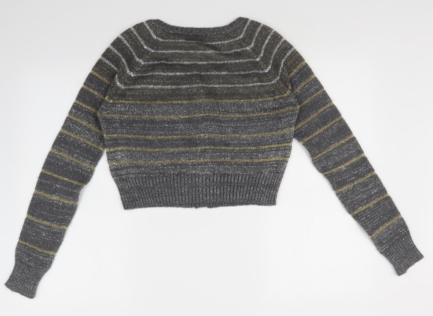 LIMITED COLLECTION Womens Multicoloured Striped  Cardigan Jumper Size 14