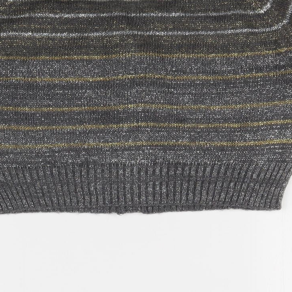 LIMITED COLLECTION Womens Multicoloured Striped  Cardigan Jumper Size 14