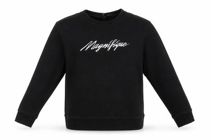 H&M Boys Black   Pullover Sweatshirt Size S