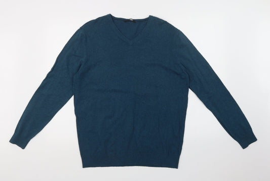 George Mens Blue   Pullover Sweatshirt Size L