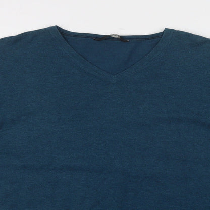 George Mens Blue   Pullover Sweatshirt Size L