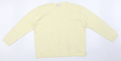 BHS Womens Yellow   Pullover Sweatshirt Size 20