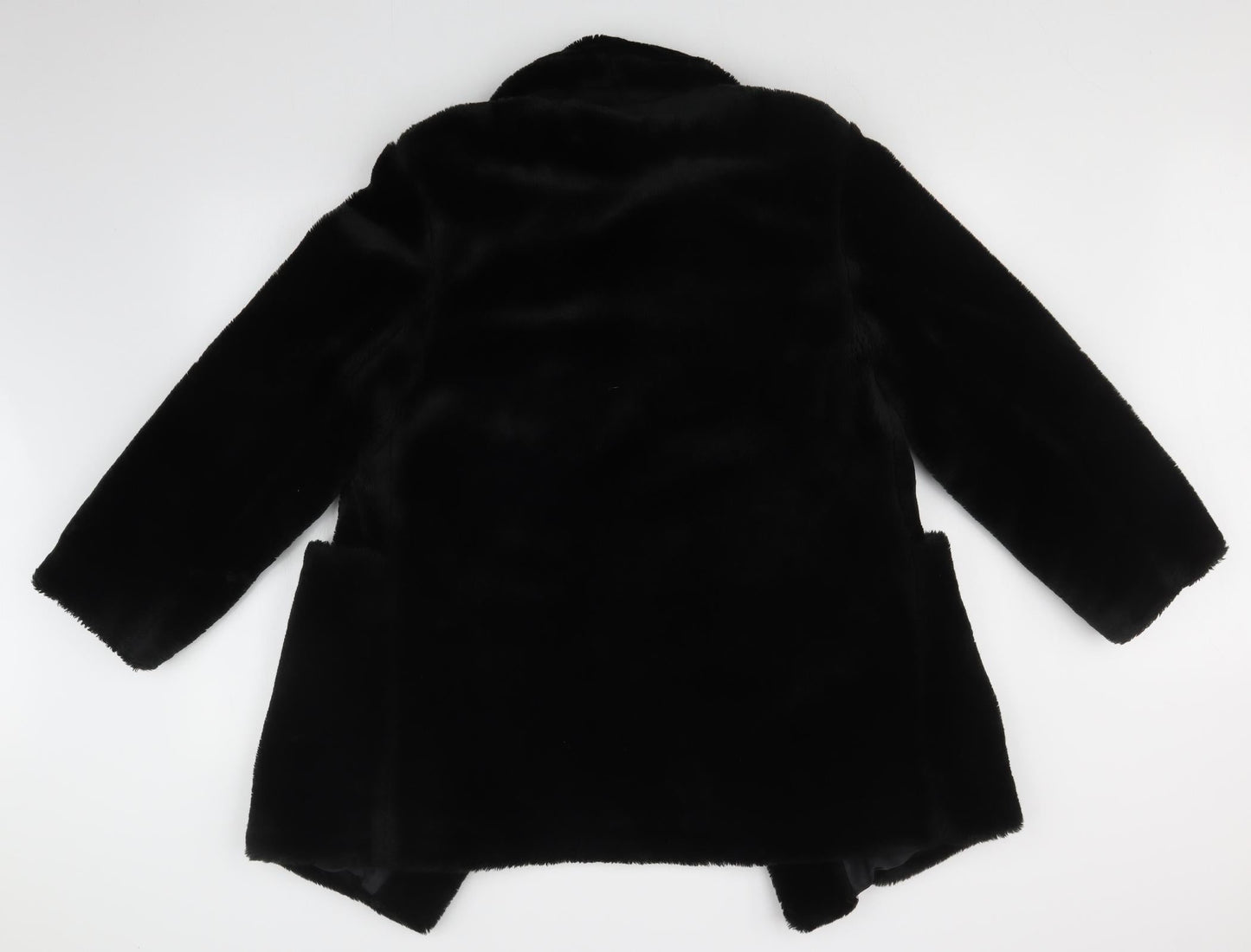 Womens UK Size  Prima Black Overcoat