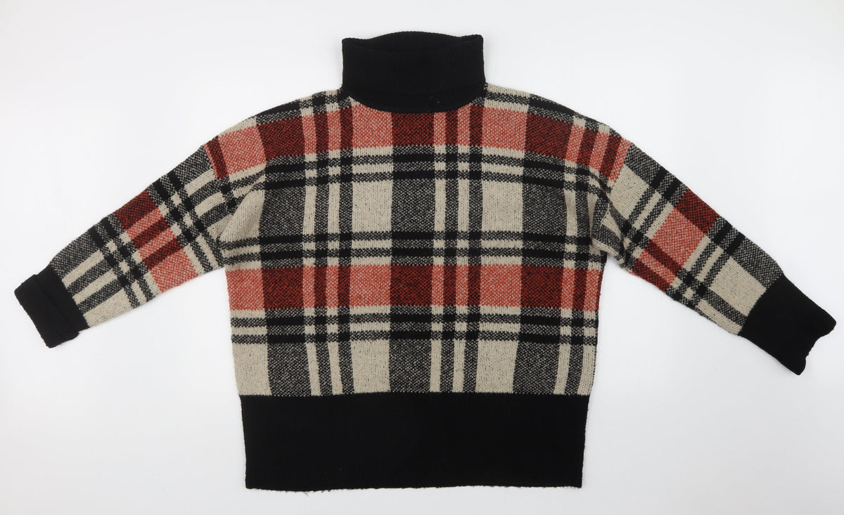 Pep&Co Womens Multicoloured Striped  Pullover Sweatshirt Size L