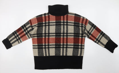 Pep&Co Womens Multicoloured Striped  Pullover Sweatshirt Size L