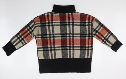 Pep&Co Womens Multicoloured Striped  Pullover Sweatshirt Size L