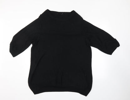 Womens UK Size  Ann Harvey Black Pullover Jumper