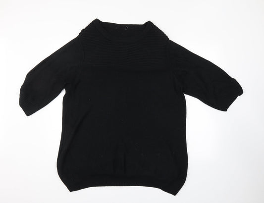 Womens UK Size  Ann Harvey Black Pullover Jumper