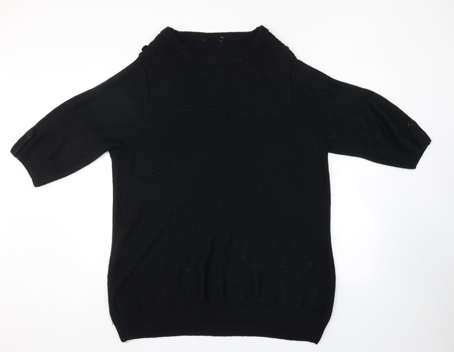 Womens UK Size  Ann Harvey Black Pullover Jumper