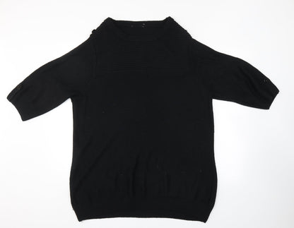 Womens UK Size  Ann Harvey Black Pullover Jumper