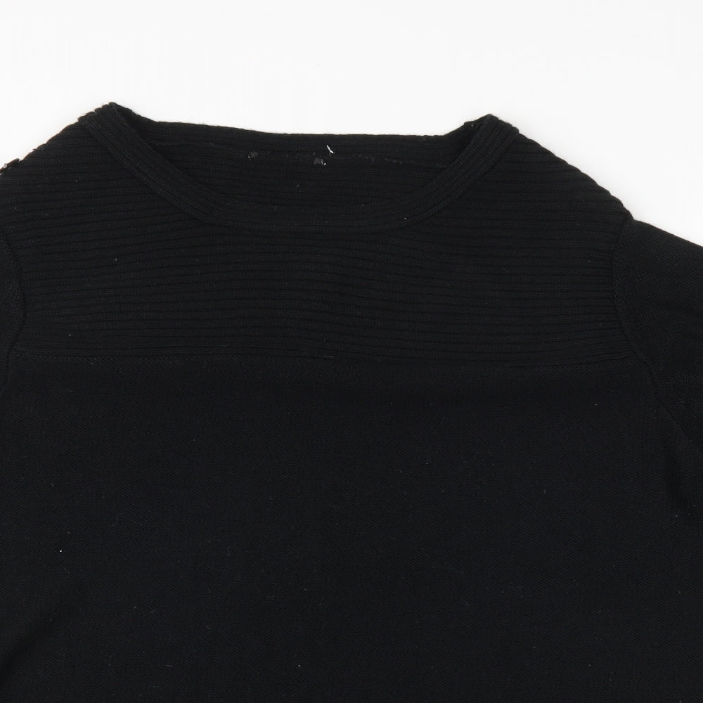Womens UK Size  Ann Harvey Black Pullover Jumper