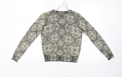 Womens UK Size  M&S Multicoloured Shrug Jumper