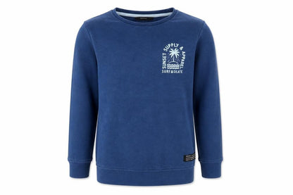 George Boys Blue   Pullover Sweatshirt Size 8-9 Years