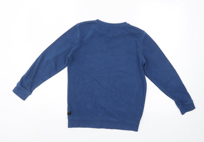 George Boys Blue   Pullover Sweatshirt Size 8-9 Years