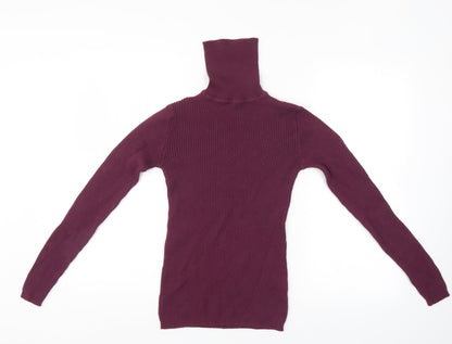 Womens UK Size 8 Select Purple Pullover Jumper
