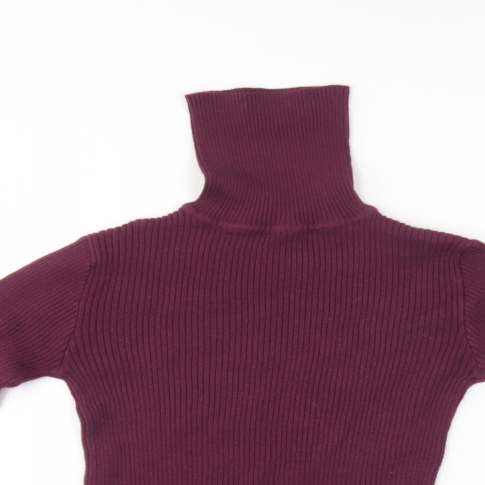 Womens UK Size 8 Select Purple Pullover Jumper