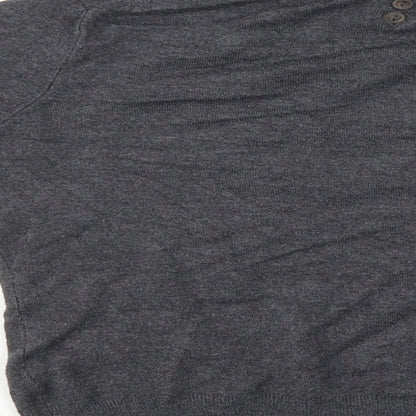 Womens UK Size S Zara Grey Pullover Jumper