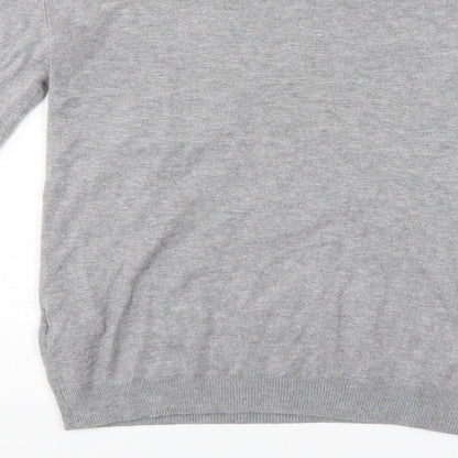 Womens UK Size 10 Atmosphere Grey Pullover Jumper