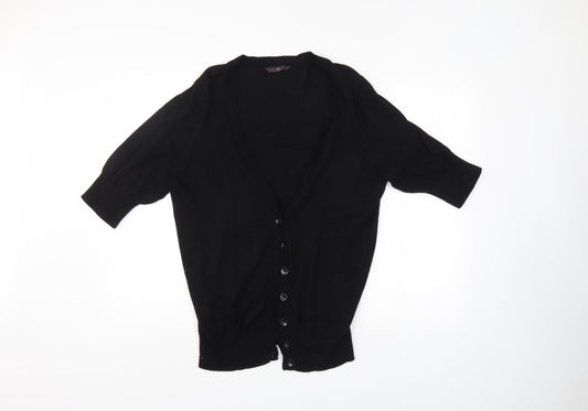 Evans Womens Black   Pullover Jumper Size 14