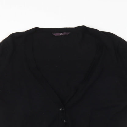 Womens UK Size 14 Evans Black Pullover Jumper