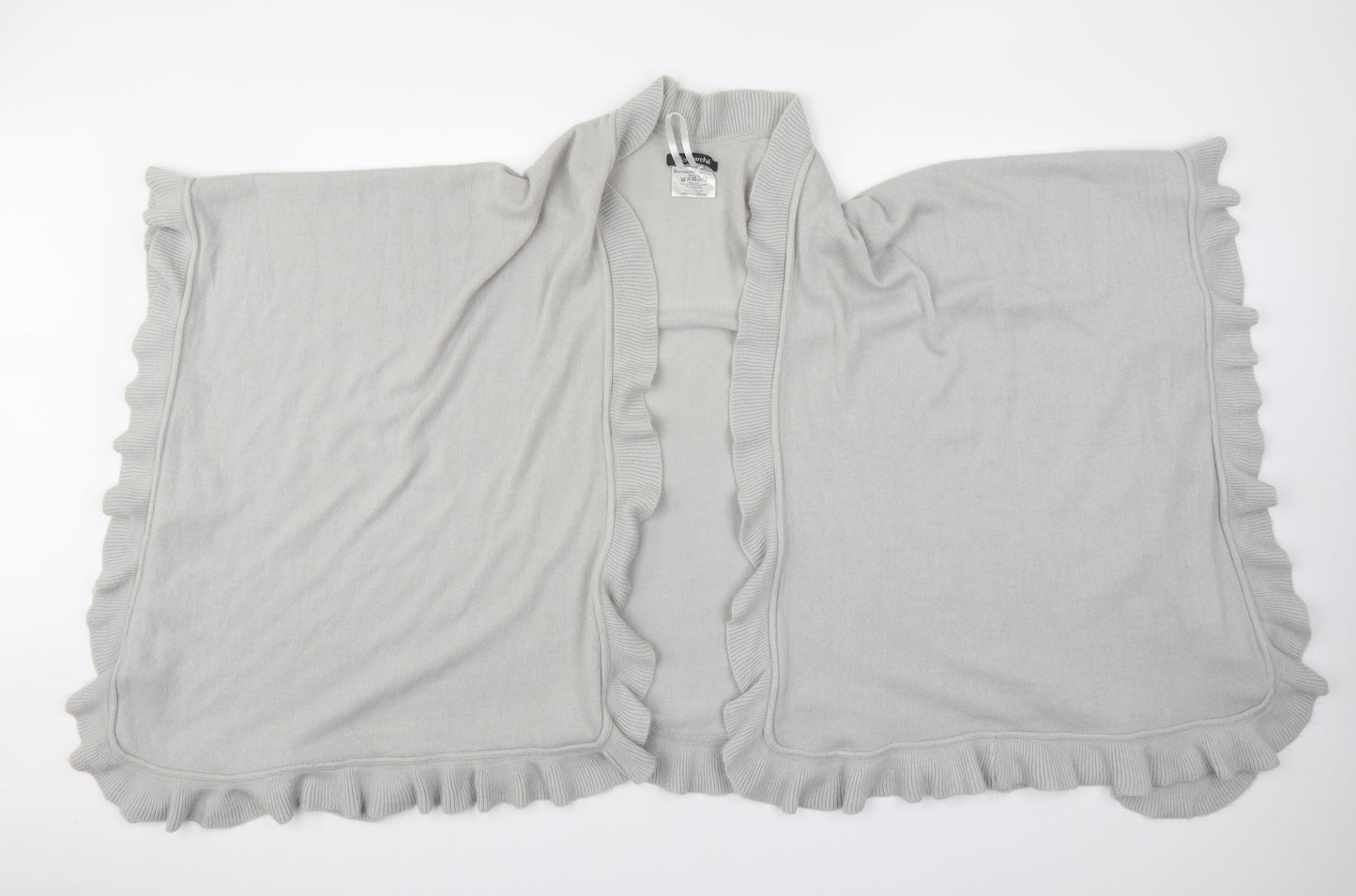 Womens UK Size One Size Bonmarché Grey Cardigan Jumper
