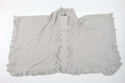 Womens UK Size One Size Bonmarché Grey Cardigan Jumper