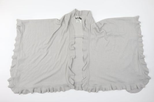 Womens UK Size One Size Bonmarché Grey Cardigan Jumper