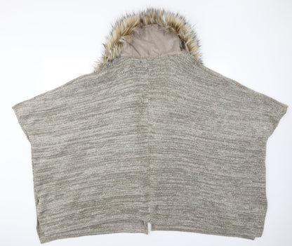 Primark Womens Brown  Knit Cardigan Jumper One Size