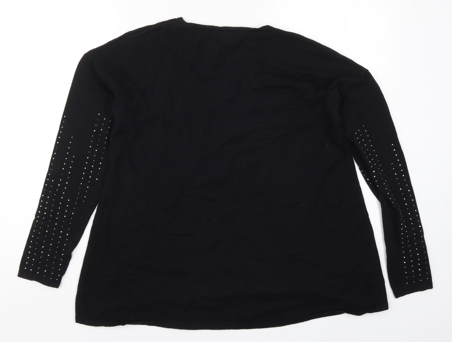 Womens UK Size 10 NEXT Black Pullover Jumper