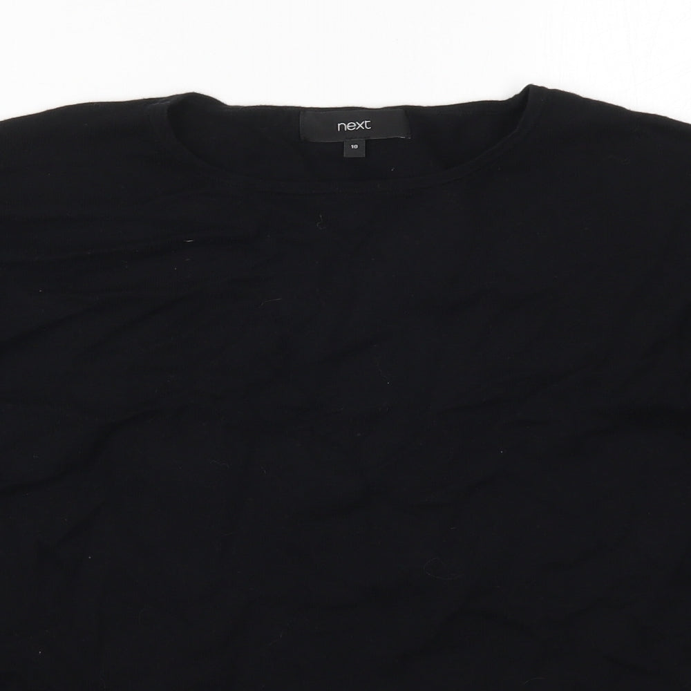 Womens UK Size 10 NEXT Black Pullover Jumper