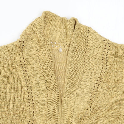 Womens UK Size 16 Matalan Beige Cardigan Jumper