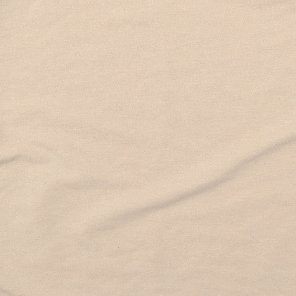 Boohoo Womens Beige   Pullover Sweatshirt Size 8