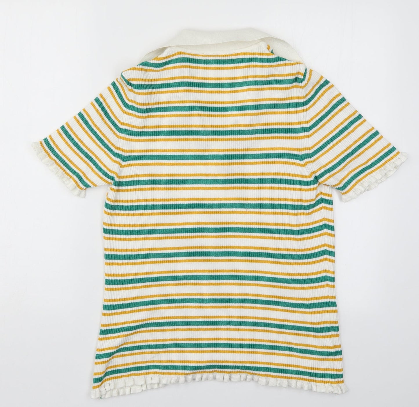 Womens UK Size L NEXT Green Pullover Jumper