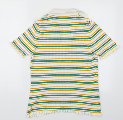 Womens UK Size L NEXT Green Pullover Jumper