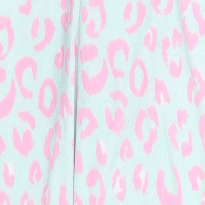 Primark Girls Blue Animal Print  Sweatpants Trousers Size 8-9 Years - Pink Pyjamas